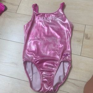 AS pink GK gymnastics leotard